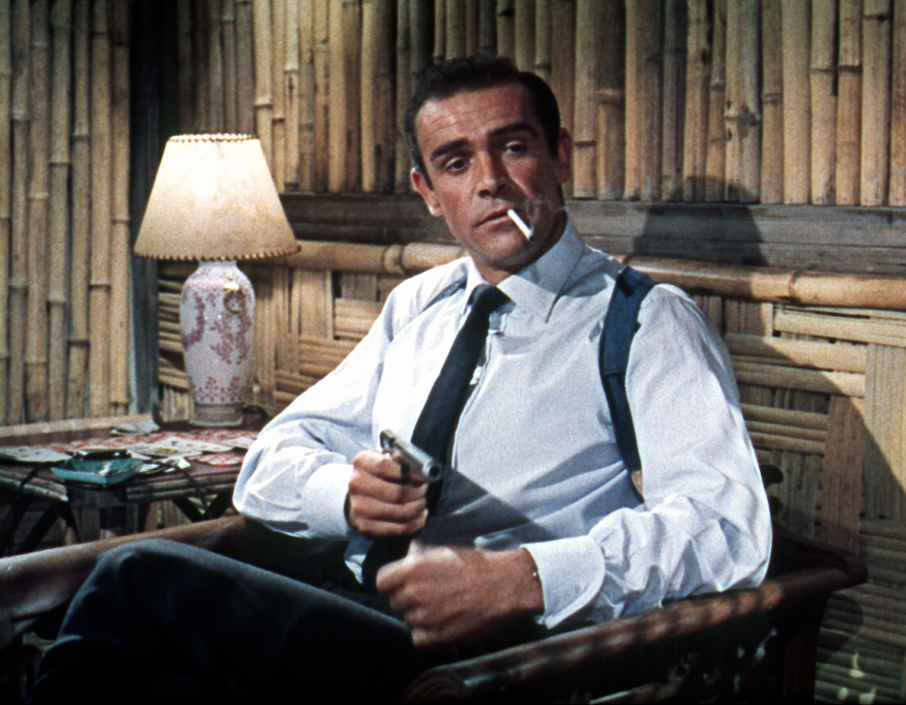 Dr. No (1962 British) Directed by Terence Young Shown: Sean Connery (as James Bond)
